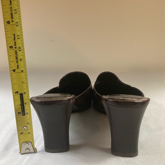 Liz Claiborne Flex Kisa dark red/brown mule - Picture 4 of 6